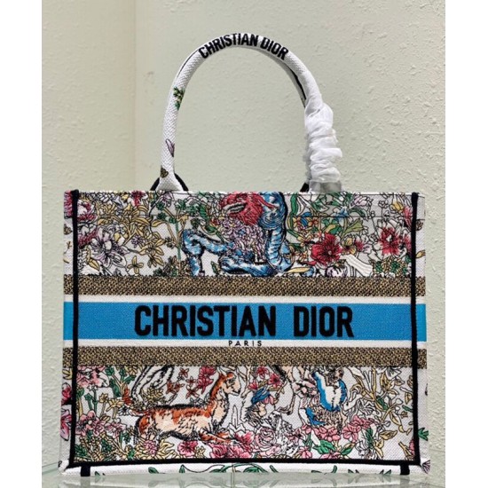 Replica Christian Dior Medium Dior Book Tote White Replica Christian Dior Medium Dior Book Tote White