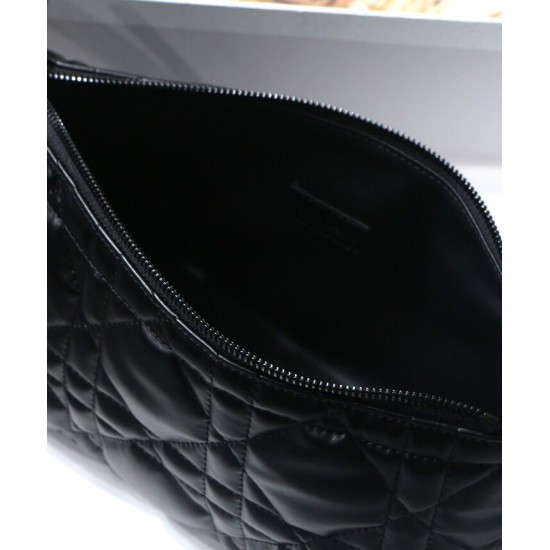 Replica Christian Dior Medium DiorTravel Nomad Pouch Black Replica Christian Dior Medium DiorTravel Nomad Pouch Black