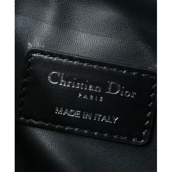 Replica Christian Dior Medium DiorTravel Nomad Pouch Black Replica Christian Dior Medium DiorTravel Nomad Pouch Black