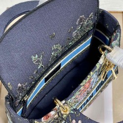 Fake Christian Dior Medium Lady D-Lite Bag Replica