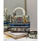 Replica Christian Dior Medium Lady D-Lite Bag Cream Replica Christian Dior Medium Lady D-Lite Bag Cream