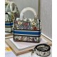 Replica Christian Dior Medium Lady D-Lite Bag Cream Replica Christian Dior Medium Lady D-Lite Bag Cream