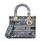 Replica Christian Dior Medium Lady D-Lite Bag Dark Blue Replica Christian Dior Medium Lady D-Lite Bag Dark Blue