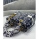 Fake Christian Dior Medium Lady D-Lite Bag Dark Blue Replica Fake Christian Dior Medium Lady D-Lite Bag Dark Blue Replica