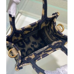 Replica Christian Dior Mini Dior Book Tote Phone Bag Coffee Replica Christian Dior Mini Dior Book Tote Phone Bag Coffee