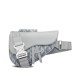 Replica Christian Dior Saddle Bag Gray Fake Christian Dior Saddle Bag Gray Replica