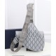 Replica Christian Dior Saddle Bag Gray Fake Christian Dior Saddle Bag Gray Replica