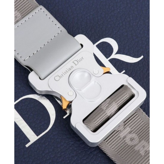 Replica Christian Dior Saddle Bag Gray Fake Christian Dior Saddle Bag Gray Replica