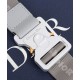 Replica Christian Dior Saddle Bag Gray Fake Christian Dior Saddle Bag Gray Replica