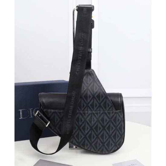 Replica Christian Dior Saddle Bag Black Fake Christian Dior Saddle Bag Black Replica