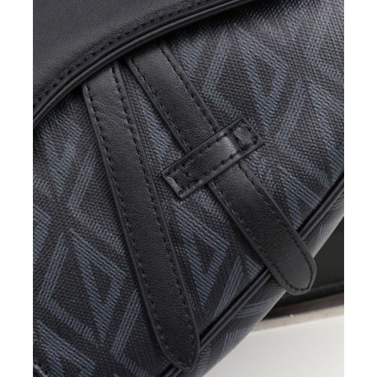 Replica Christian Dior Saddle Bag Black Fake Christian Dior Saddle Bag Black Replica