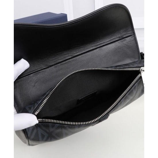 Replica Christian Dior Saddle Bag Black Fake Christian Dior Saddle Bag Black Replica