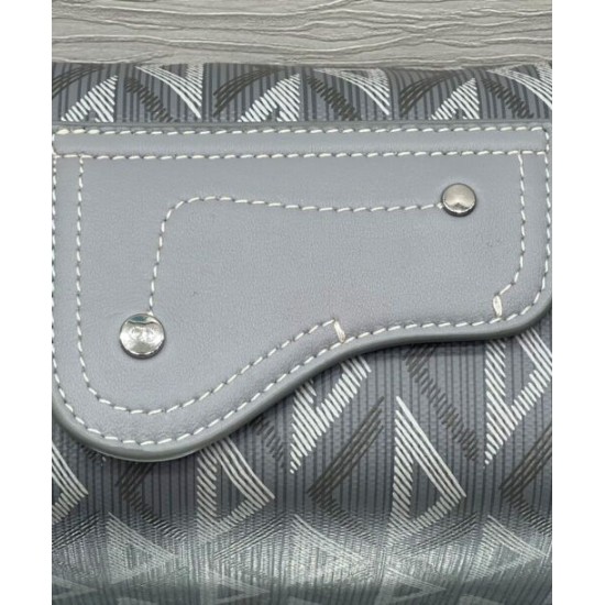 Replica Christian Dior Lingot Messenger Bag Gray Replica Christian Dior Lingot Messenger Bag Gray