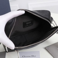 Replica Christian Dior Safari Messenger Bag Black