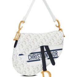 Replica Christian Dior Saddle Bag Cream