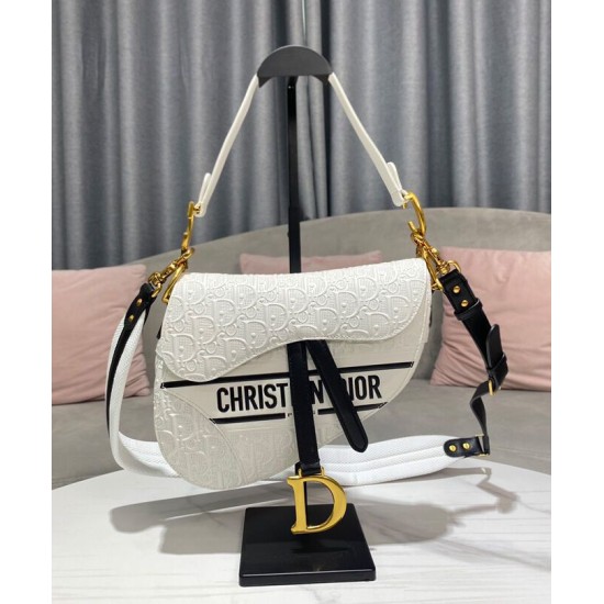 Replica Christian Dior Saddle Bag Cream Replica Christian Dior Saddle Bag Cream