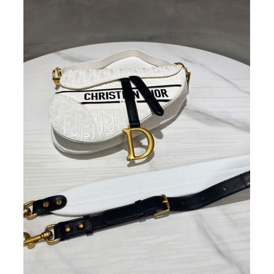 Replica Christian Dior Saddle Bag Cream Replica Christian Dior Saddle Bag Cream