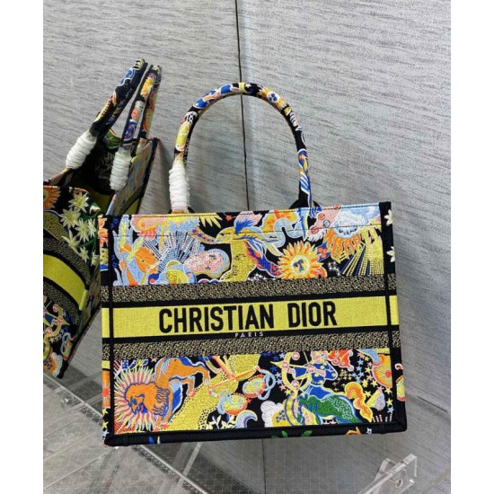 Replica Christian Dior Medium Dior Book Tote Yellow Replica Christian Dior Medium Dior Book Tote Yellow