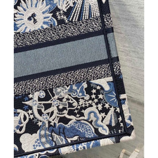 Fake Christian Dior Medium Dior Book Tote Dark Blue Replica Fake Christian Dior Medium Dior Book Tote Dark Blue Replica
