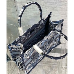 Fake Christian Dior Medium Dior Book Tote Dark Blue Replica Fake Christian Dior Medium Dior Book Tote Dark Blue Replica