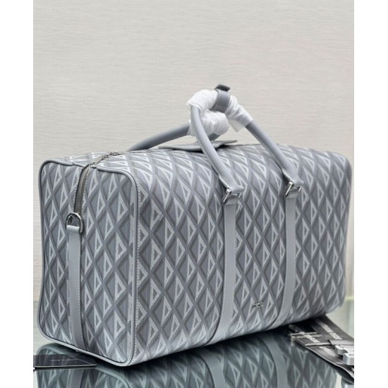 Fake Christian Dior Lingot 50 Duffle Bag Gray Replica Replica Christian Dior Lingot 50 Duffle Bag Gray