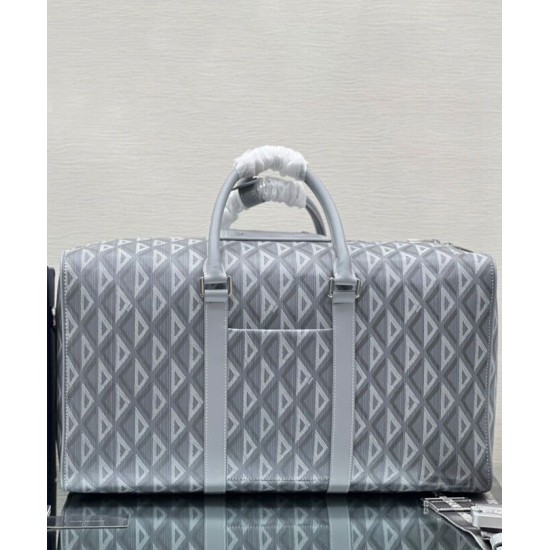 Fake Christian Dior Lingot 50 Duffle Bag Gray Replica Replica Christian Dior Lingot 50 Duffle Bag Gray