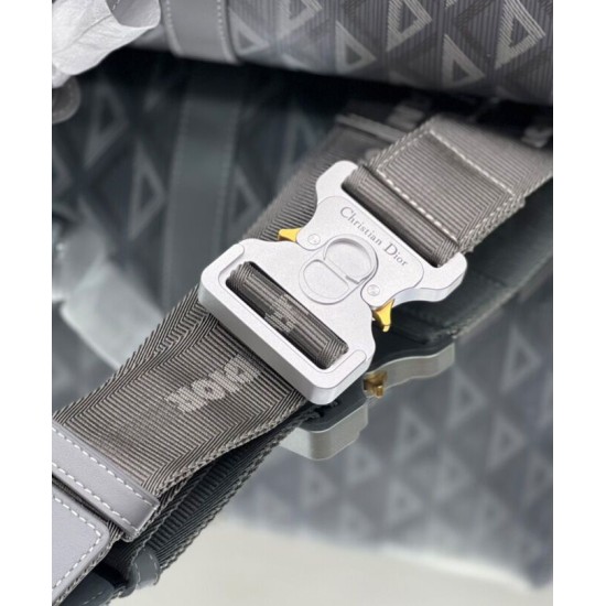 Fake Christian Dior Lingot 50 Duffle Bag Gray Replica Replica Christian Dior Lingot 50 Duffle Bag Gray