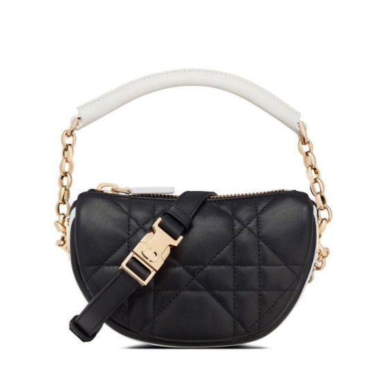 Replica Christian Dior Micro Dior Vibe Hobo Bag Black Replica Christian Dior Micro Dior Vibe Hobo Bag Black