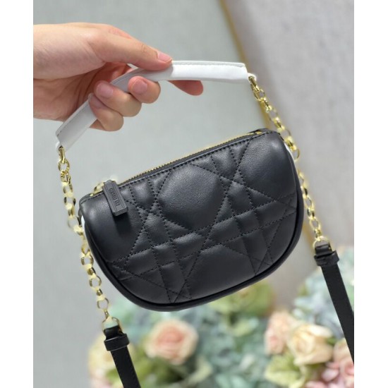 Replica Christian Dior Micro Dior Vibe Hobo Bag Black Replica Christian Dior Micro Dior Vibe Hobo Bag Black