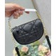 Replica Christian Dior Micro Dior Vibe Hobo Bag Black Replica Christian Dior Micro Dior Vibe Hobo Bag Black