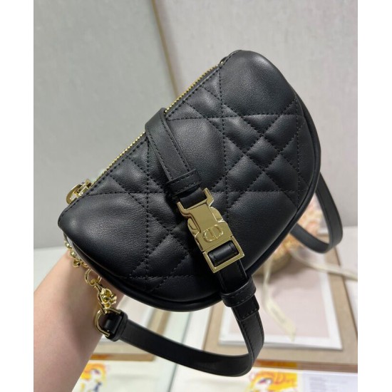 Replica Christian Dior Micro Dior Vibe Hobo Bag Black Replica Christian Dior Micro Dior Vibe Hobo Bag Black