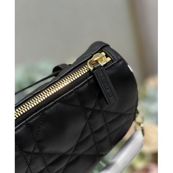 Replica Christian Dior Micro Dior Vibe Hobo Bag Black Replica Christian Dior Micro Dior Vibe Hobo Bag Black