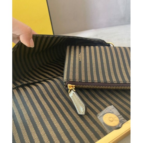 Replica Wallet On Chain With Pouches Black Replica Wallet On Chain With Pouches Black