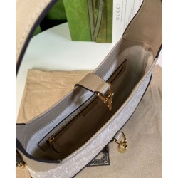 Fake Gucci Jackie 1961 Small GG Shoulder Bag Cream Replica Fake Gucci Jackie 1961 Small GG Shoulder Bag Cream Replica