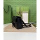 Fake Gucci GG Marmont Quilted Mini Bag Black Replica