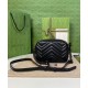 Replica Gucci GG Marmont Mini Shoulder Bag Black Fake Gucci GG Marmont Mini Shoulder Bag Black Replica