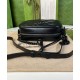 Replica Gucci GG Marmont Mini Shoulder Bag Black Fake Gucci GG Marmont Mini Shoulder Bag Black Replica