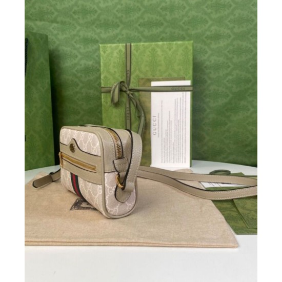 Fake Gucci Ophidia GG Mini Bag Cream Replica Replica Gucci Ophidia GG Mini Bag Cream