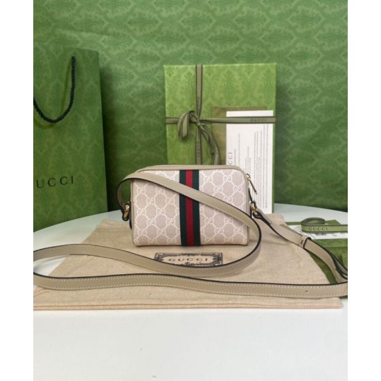 Fake Gucci Ophidia GG Mini Bag Cream Replica Replica Gucci Ophidia GG Mini Bag Cream
