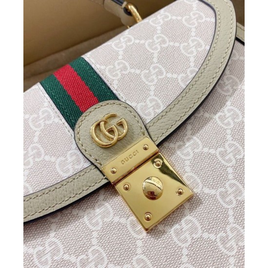 Replica Gucci Ophidia Small GG Top Handle Bag Cream Fake Gucci Ophidia Small GG Top Handle Bag Cream Replica
