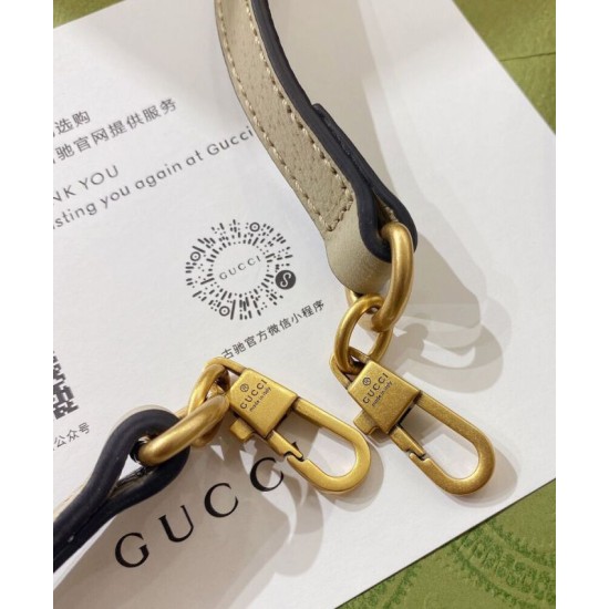 Replica Gucci Mini Tote Bag With Interlocking G Cream