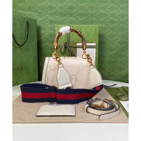 Replica Gucci Bamboo 1947 Small Bag Cream Replica Gucci Bamboo 1947 Small Bag Cream