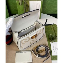 Replica Gucci Bamboo 1947 Small Bag Cream Replica Gucci Bamboo 1947 Small Bag Cream