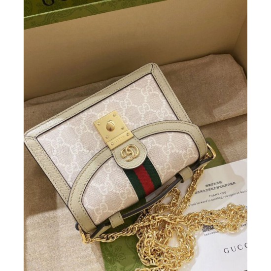Replica Gucci Ophidia GG Mini Shoulder Bag Cream Replica Gucci Ophidia GG Mini Shoulder Bag Cream