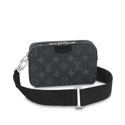 Replica Louis Vuitton Alpha Wearable Wallet M80741 Black