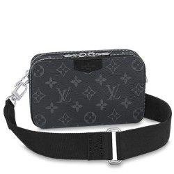 Replica Louis Vuitton Alpha Wearable Wallet M80741 Black