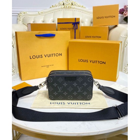 Replica Louis Vuitton Alpha Wearable Wallet M80741 Black