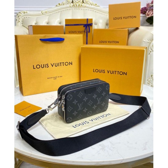 Replica Louis Vuitton Alpha Wearable Wallet M80741 Black