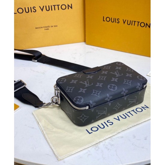 Replica Louis Vuitton Alpha Wearable Wallet M80741 Black