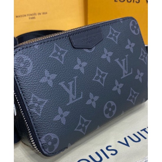 Replica Louis Vuitton Alpha Wearable Wallet M80741 Black